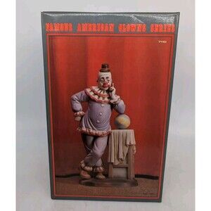 Vintage 1985 Flambro Circus World Museum Clown Alley Paul Jung W/ Box